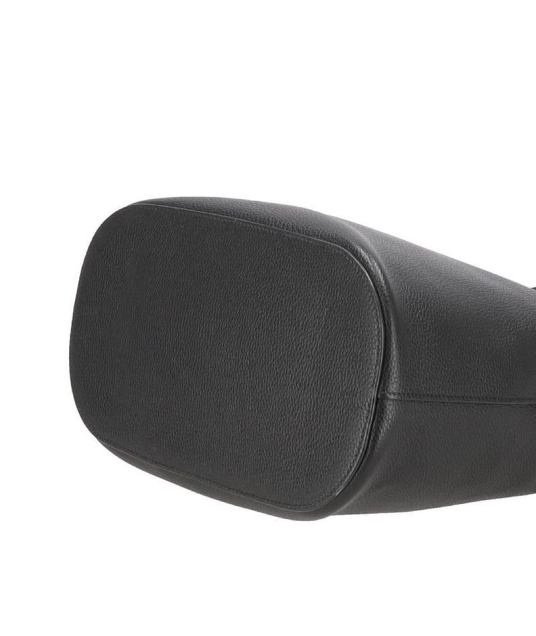 PRADA Черная кожаная сумка через плечо, фото 6