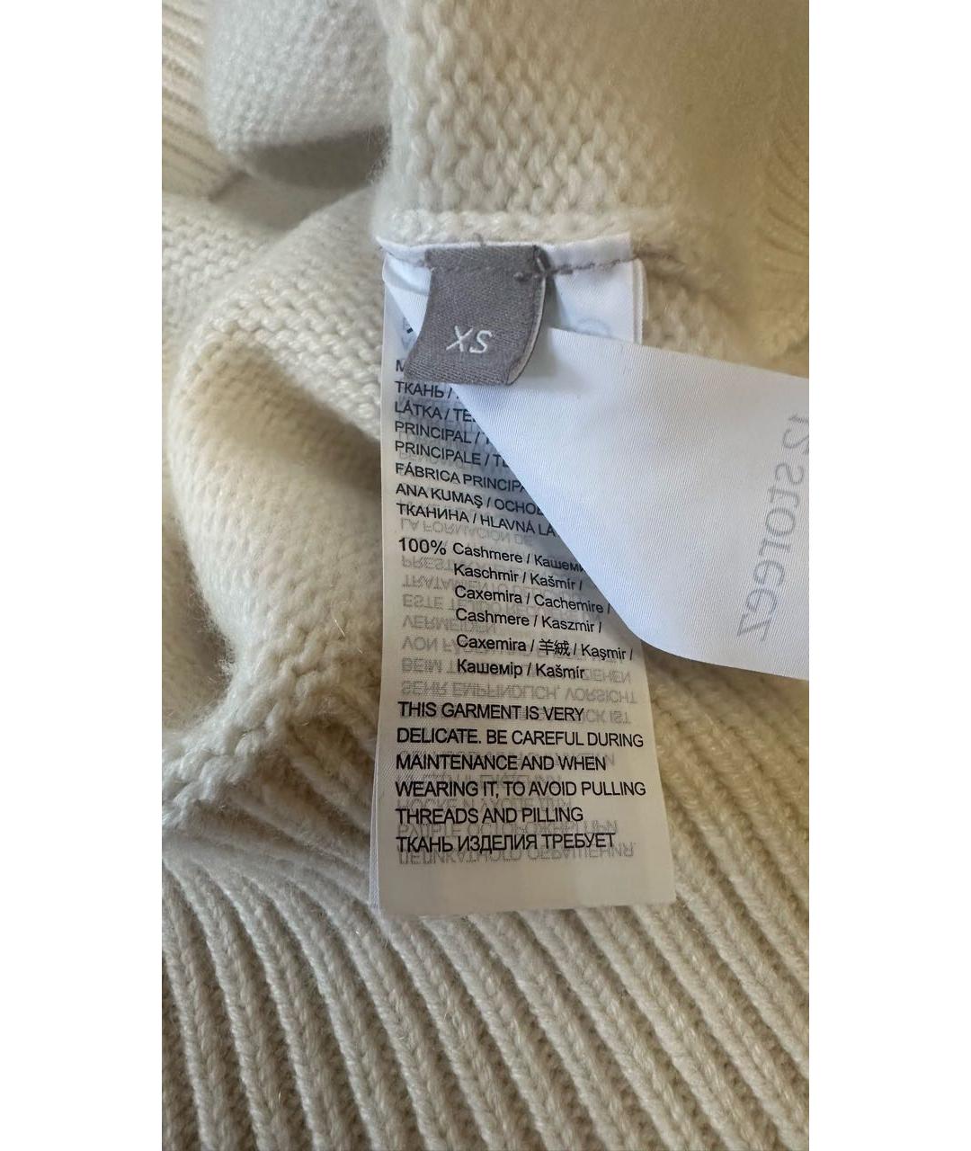 12 STOREEZ Бежевый кашемировый джемпер / свитер, фото 5