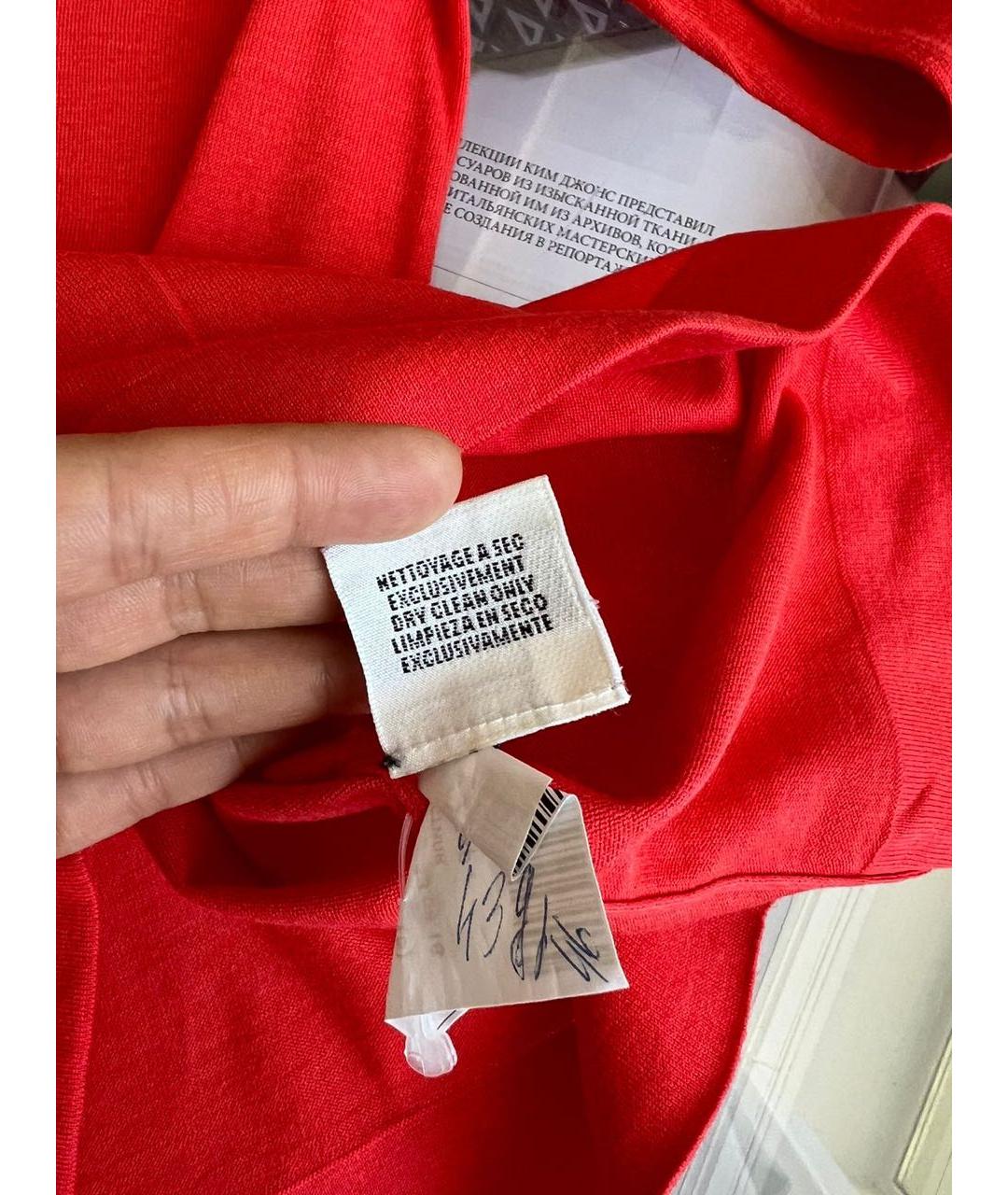 HERMES Красный джемпер / свитер, фото 7
