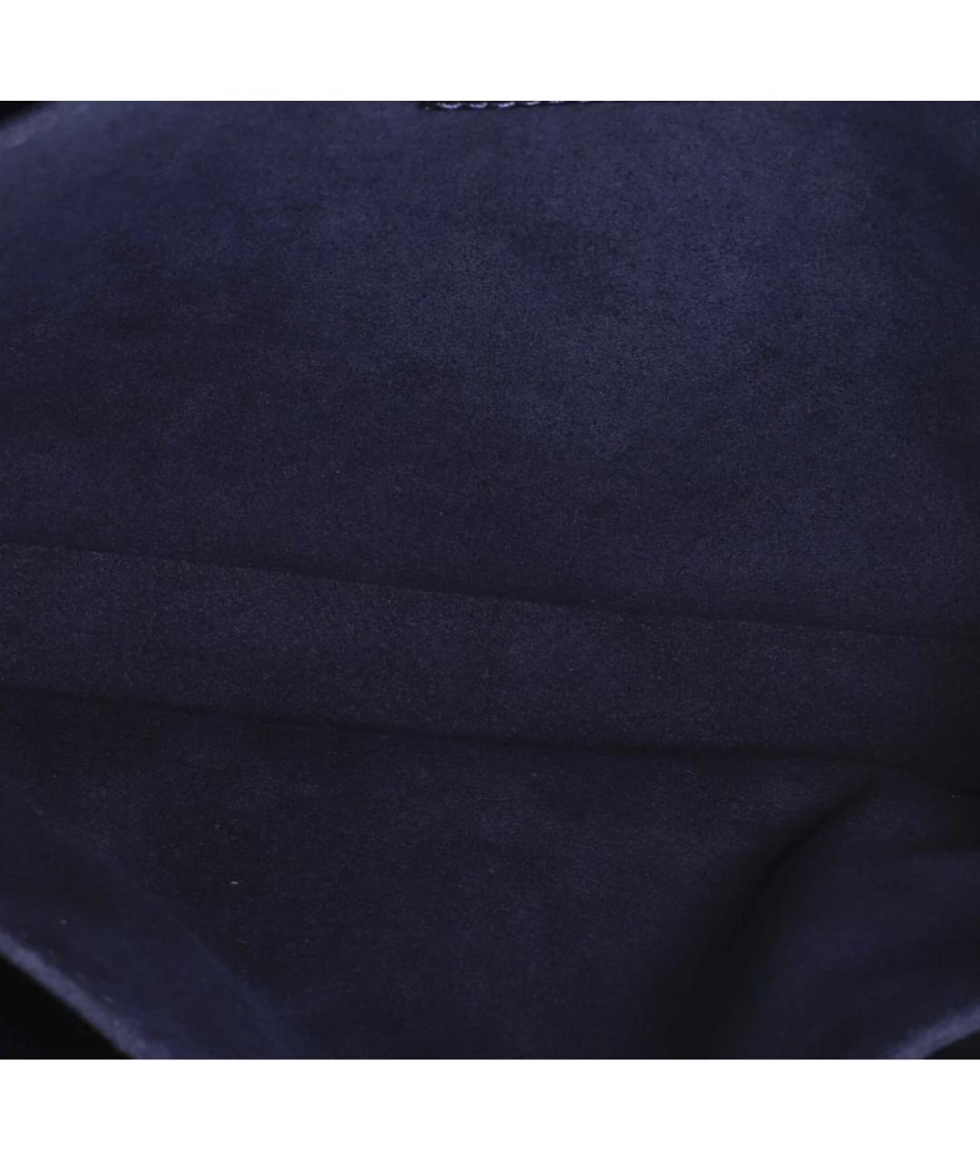 LOUIS VUITTON Синяя кожаная сумка через плечо, фото 4