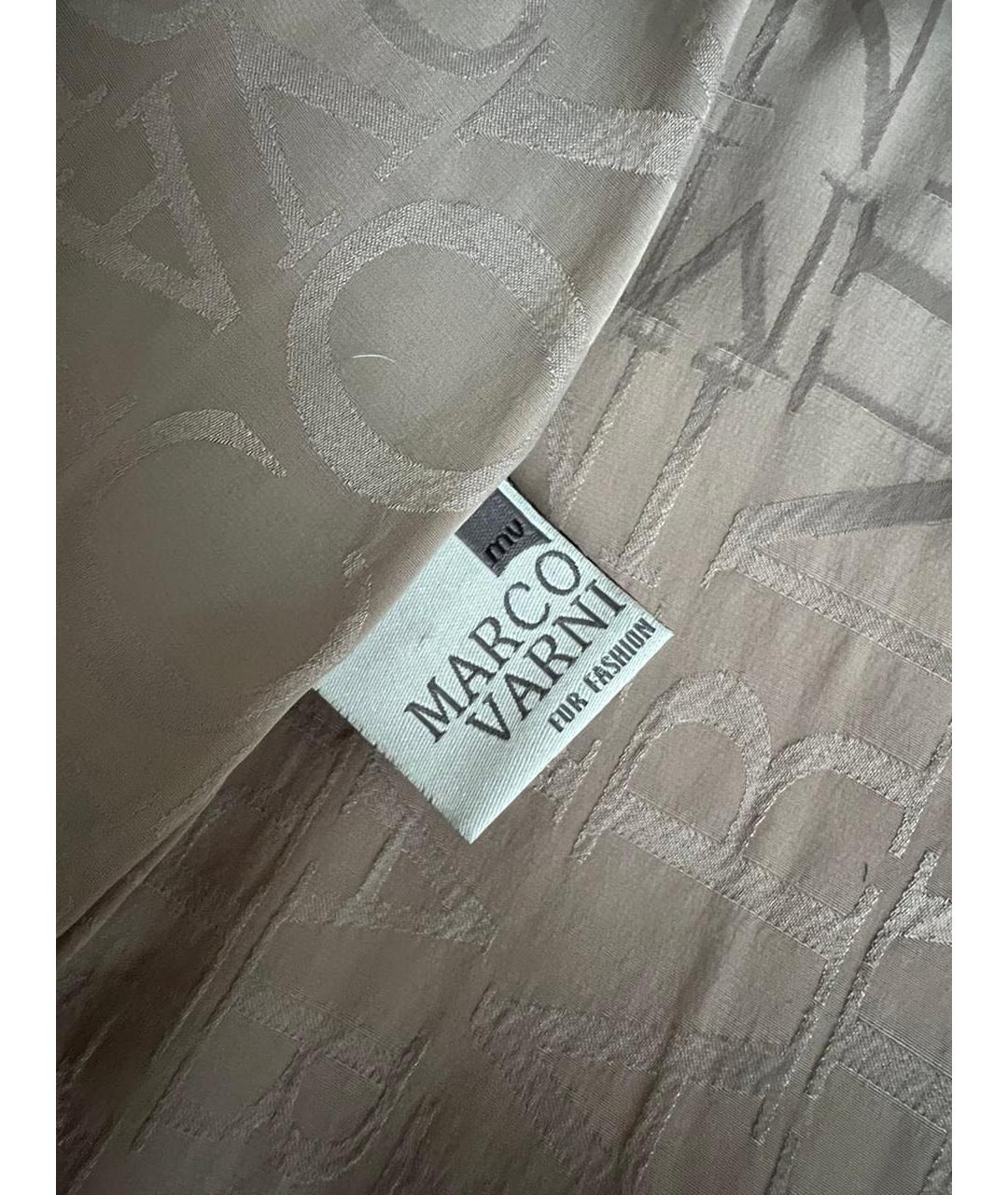 MARCO VANOLI Коричневый жилет, фото 7