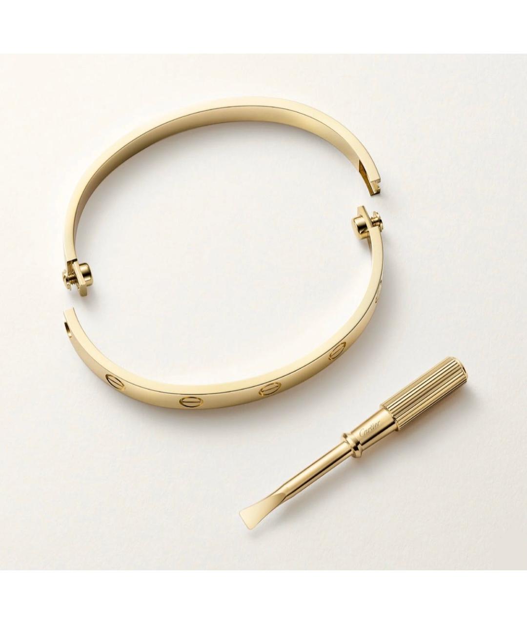 CARTIER Золотой браслет из желтого золота, фото 5