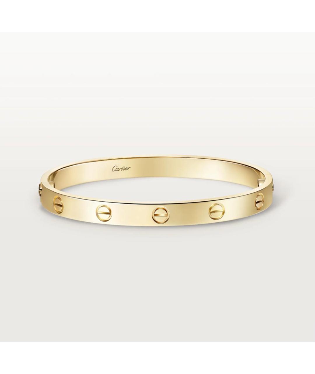 CARTIER Золотой браслет из желтого золота, фото 9