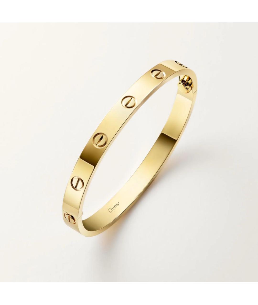 CARTIER Золотой браслет из желтого золота, фото 2