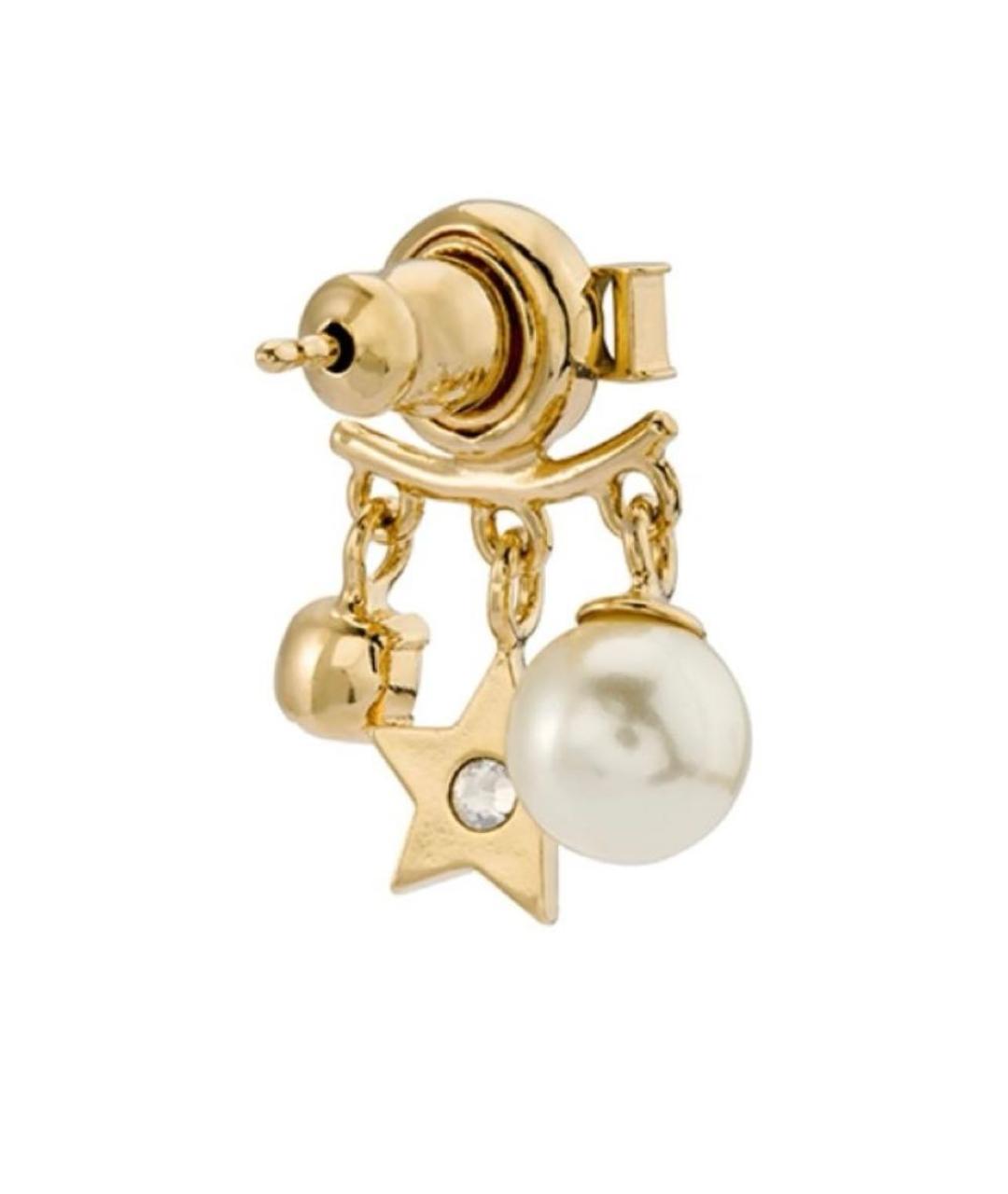 CHRISTIAN DIOR Золотые серьги, фото 2