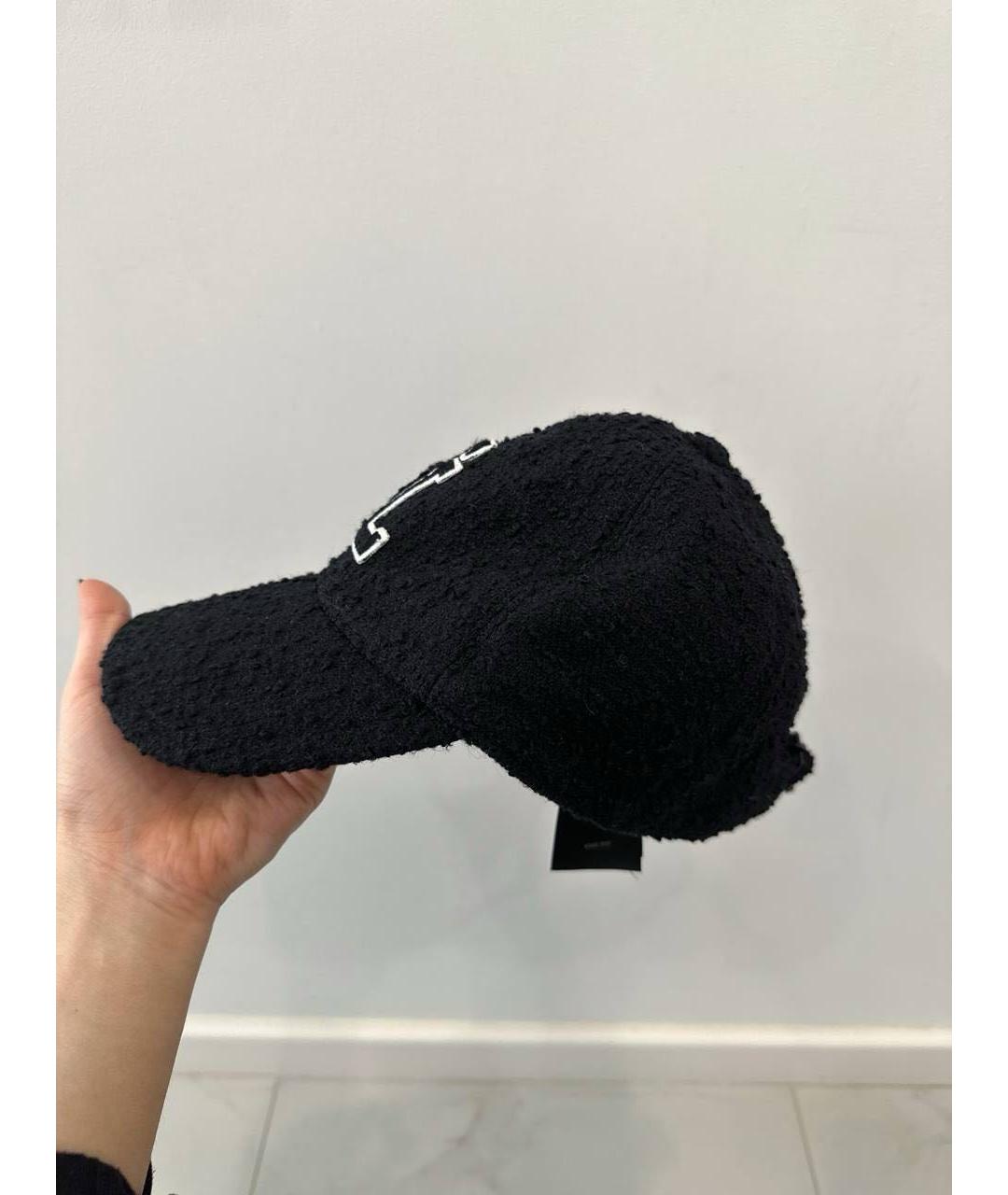 SAINT LAURENT Черная кепка, фото 3