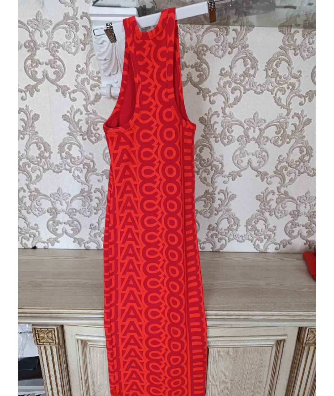 MARC JACOBS Оранжевое хлопковое повседневное платье, фото 2