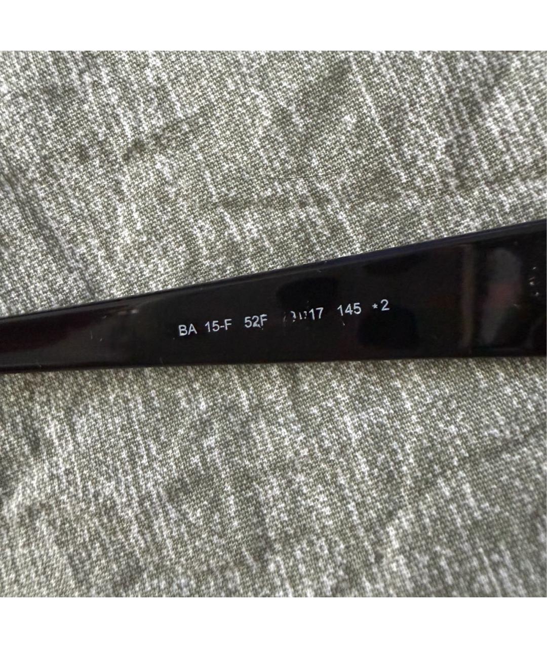 BALENCIAGA Коричневые пластиковые солнцезащитные очки, фото 6