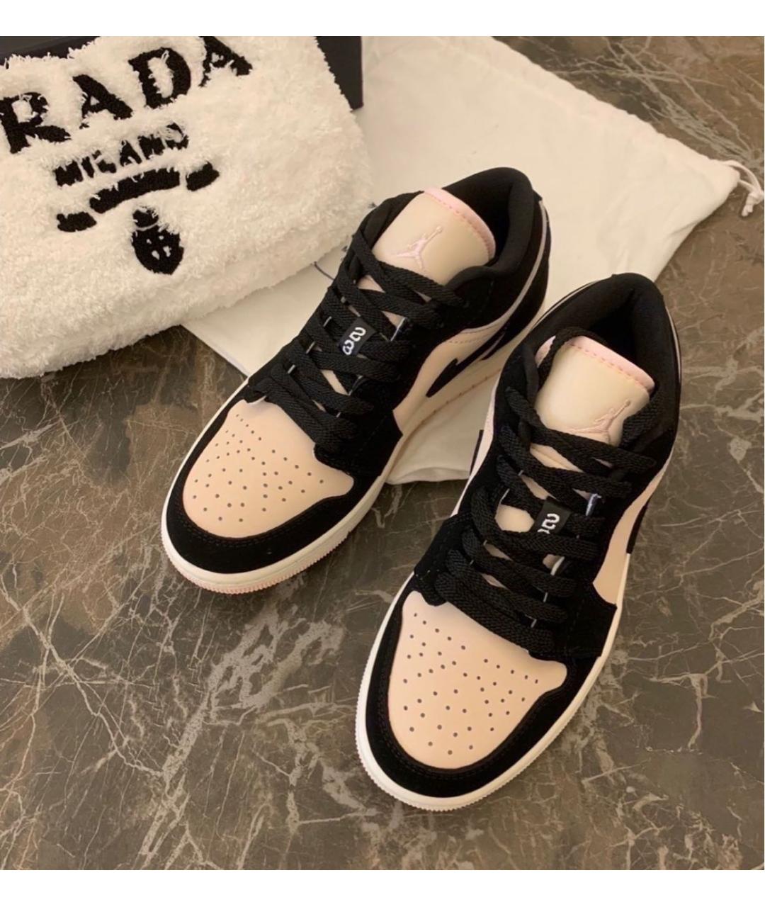 JORDAN Коралловые кожаные кроссовки, фото 6