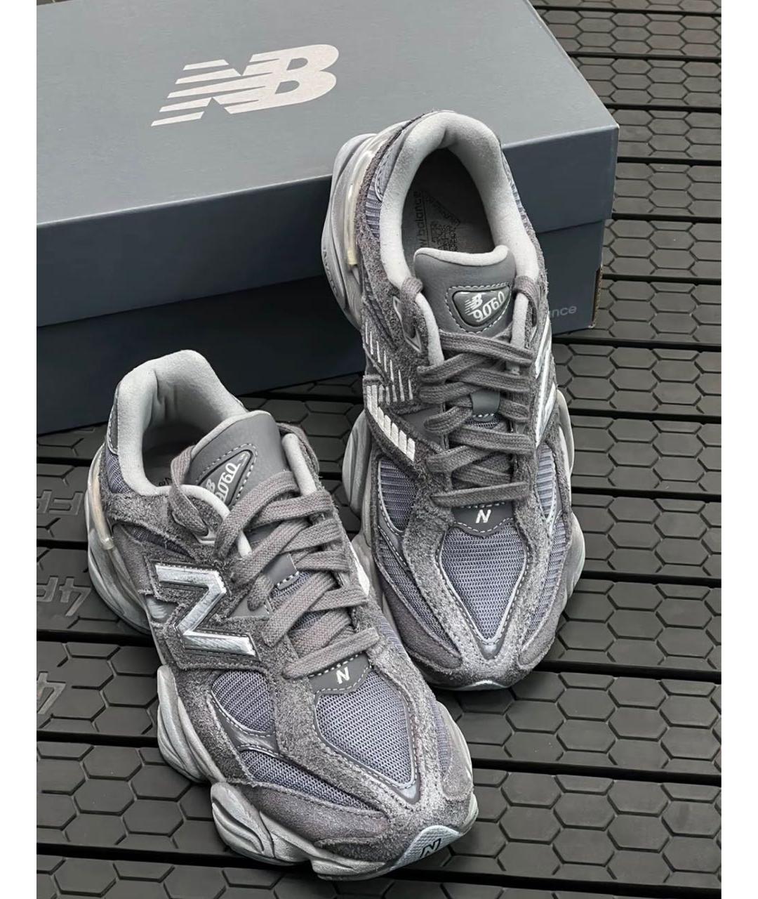 NEW BALANCE Черные замшевые кроссовки, фото 5