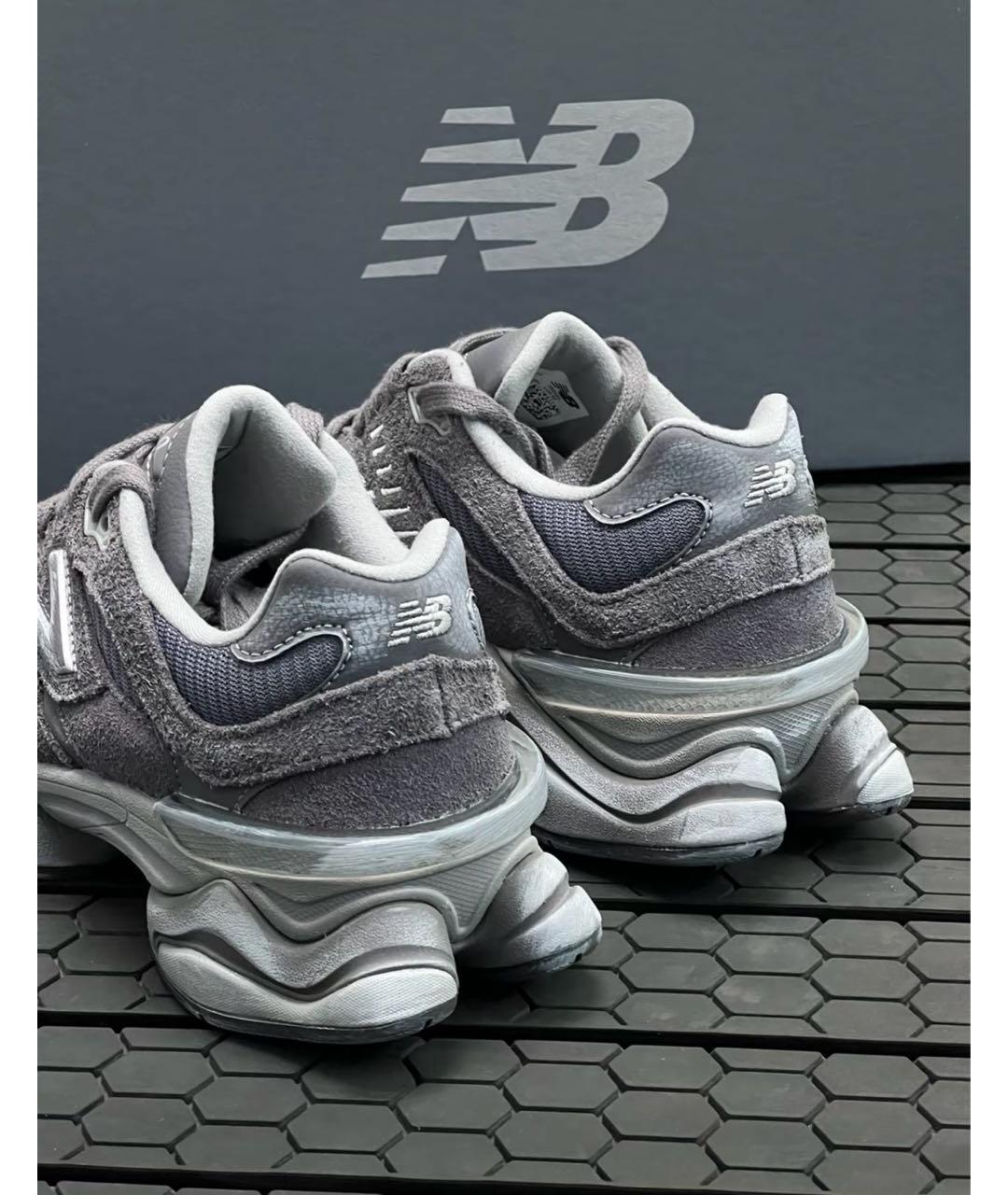 NEW BALANCE Черные замшевые кроссовки, фото 8