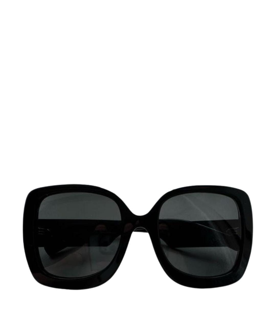 DOLCE&GABBANA Черные пластиковые солнцезащитные очки, фото 1