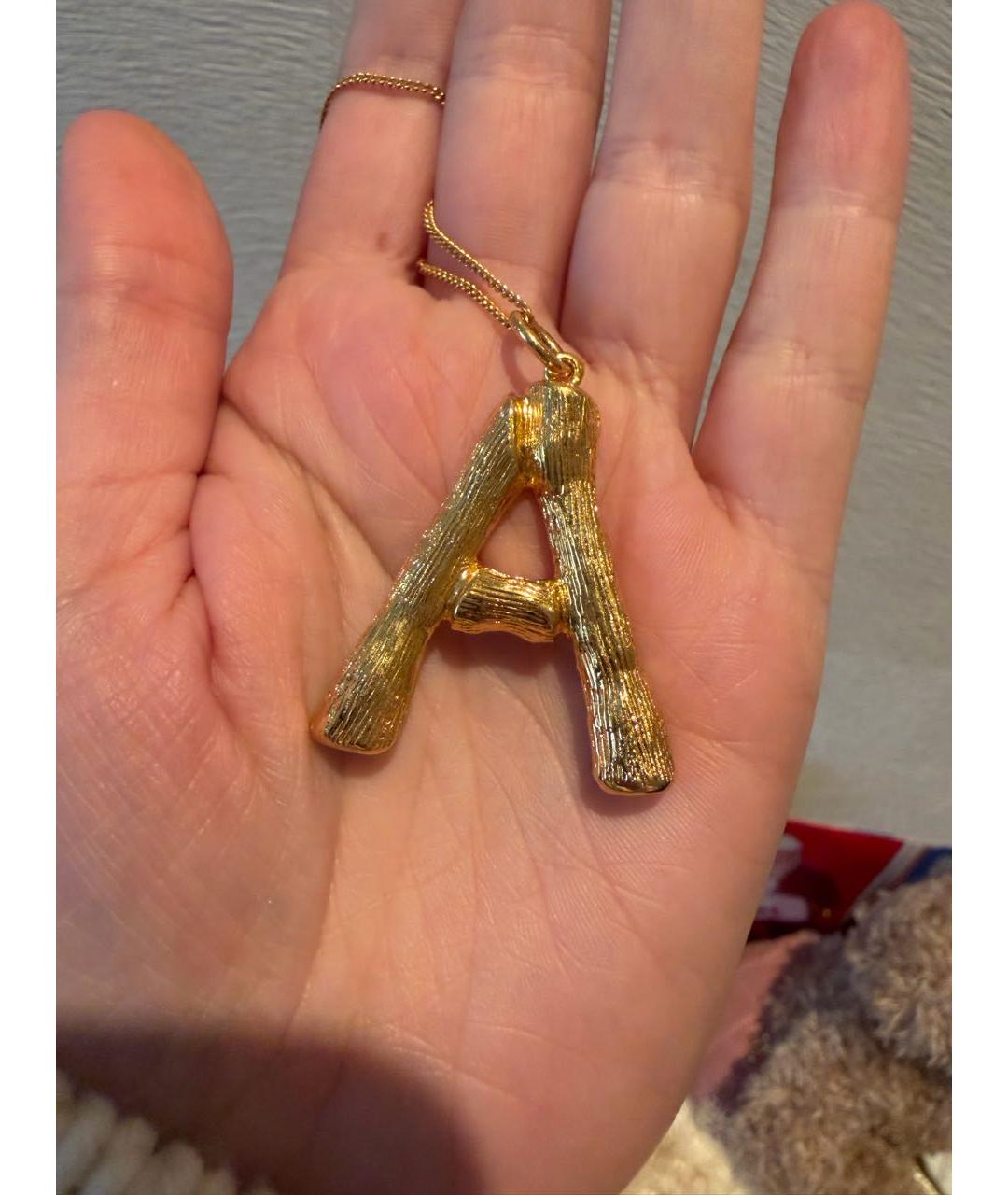 CELINE Желтая подвеска, фото 3