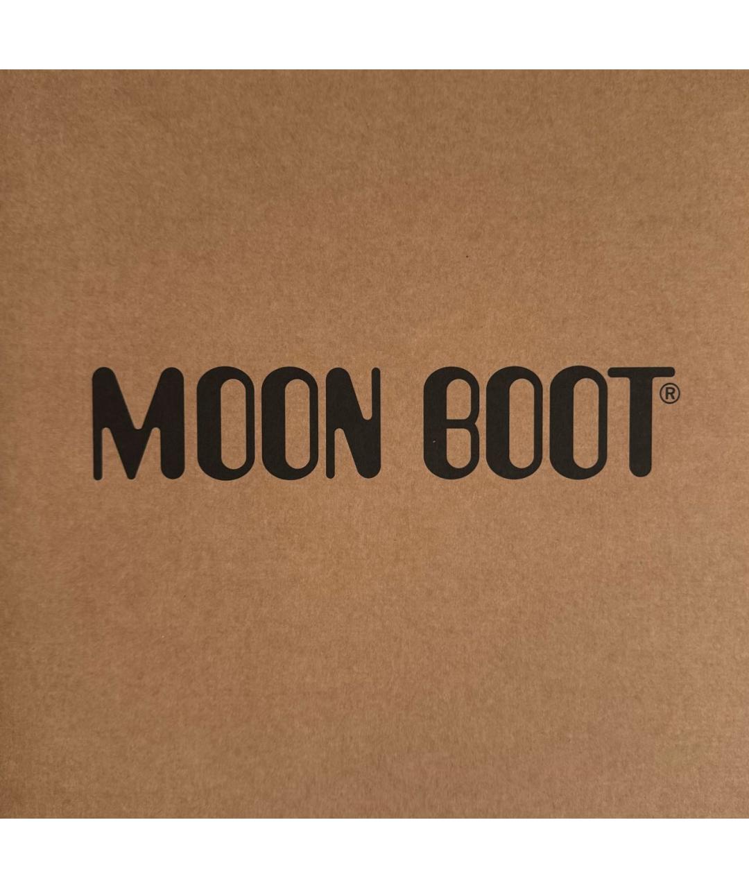 MOON BOOT Хаки текстильные ботинки, фото 5