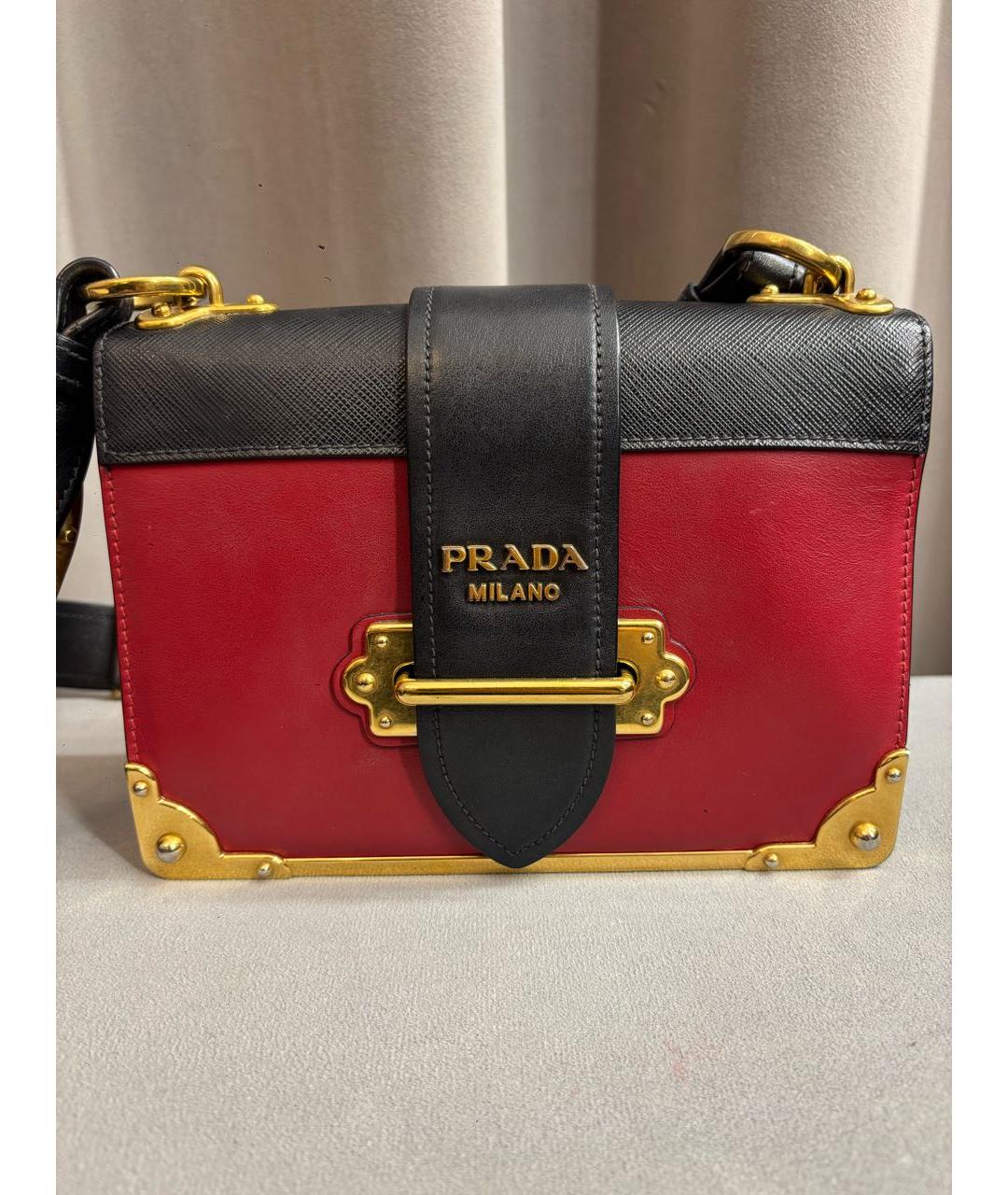 PRADA Мульти кожаная сумка через плечо, фото 9