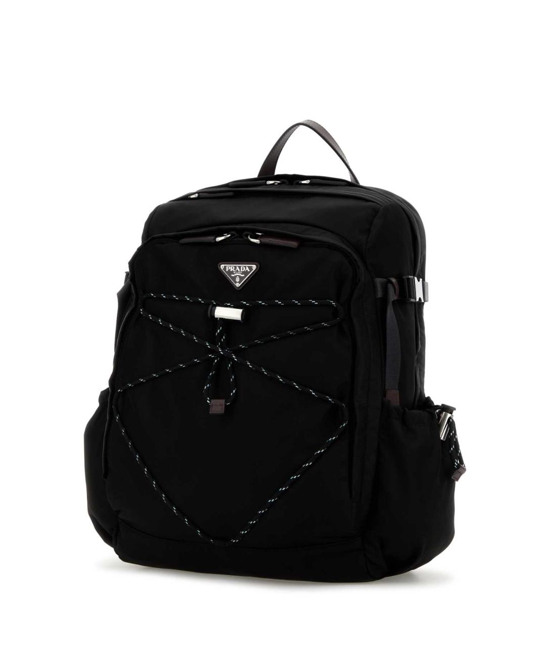 PRADA Черный тканевый рюкзак, фото 2