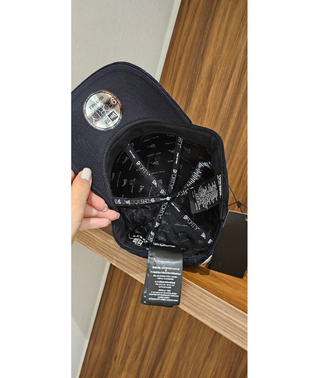 SAINT LAURENT Темно-синяя кепка, фото 6