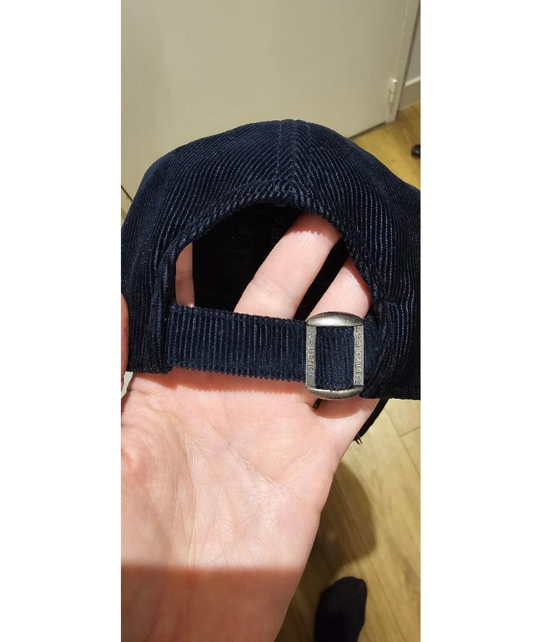 SAINT LAURENT Темно-синяя кепка, фото 8