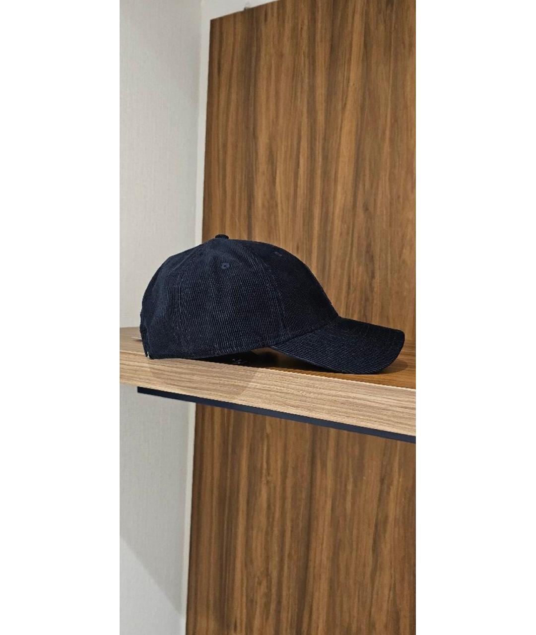 SAINT LAURENT Темно-синяя кепка, фото 2