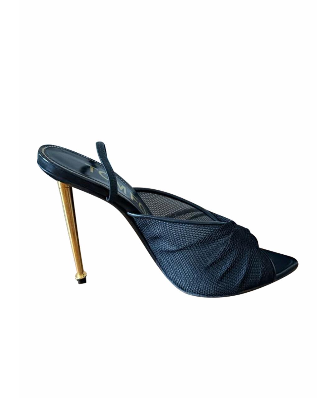 TOM FORD Черные туфли, фото 1