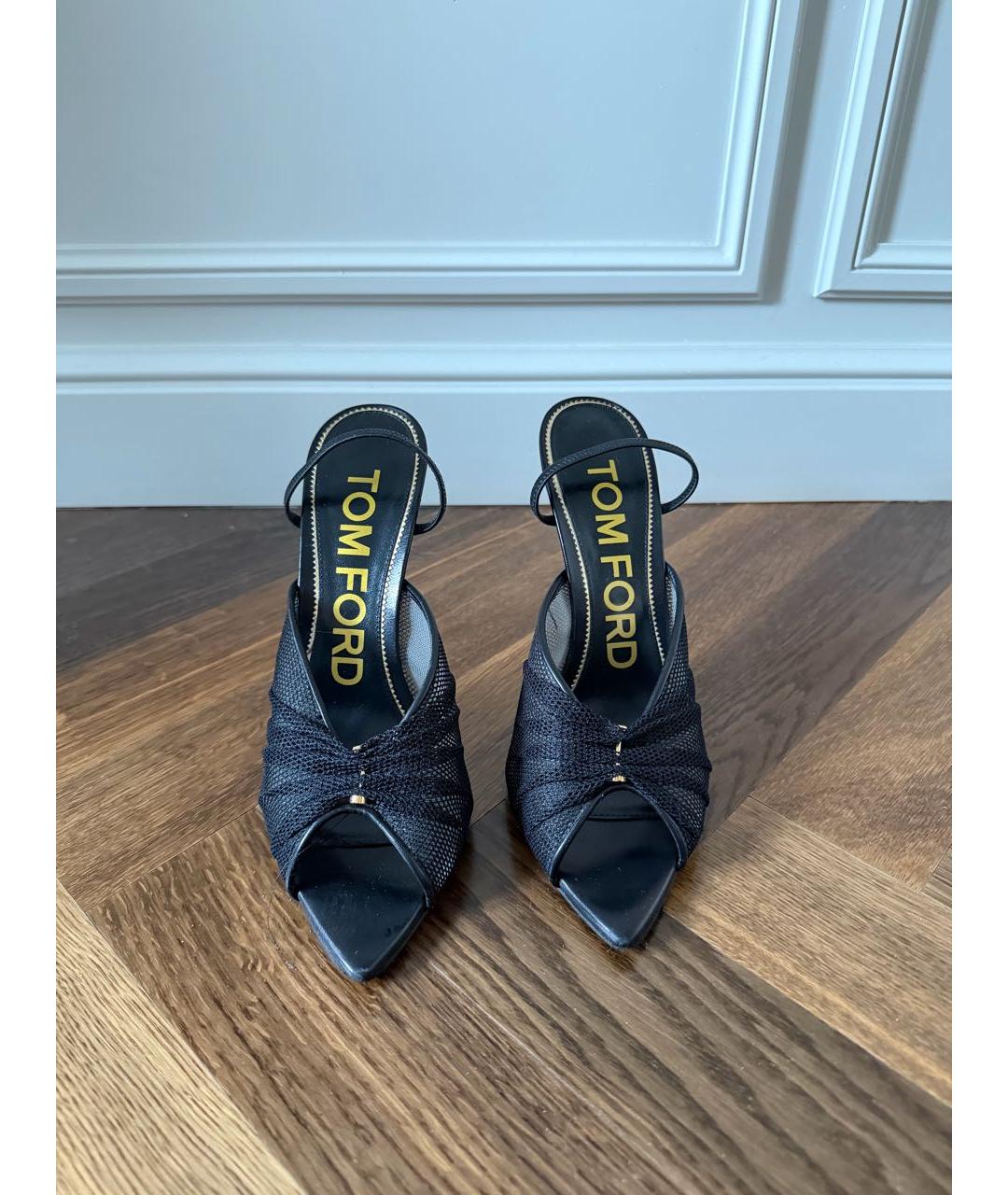 TOM FORD Черные туфли, фото 2