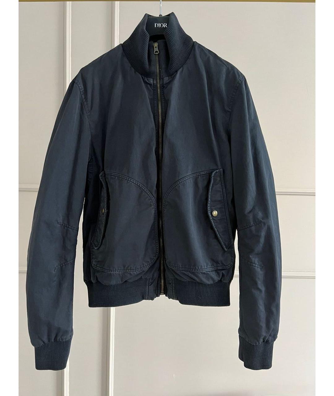 BURBERRY Темно-синяя куртка, фото 2