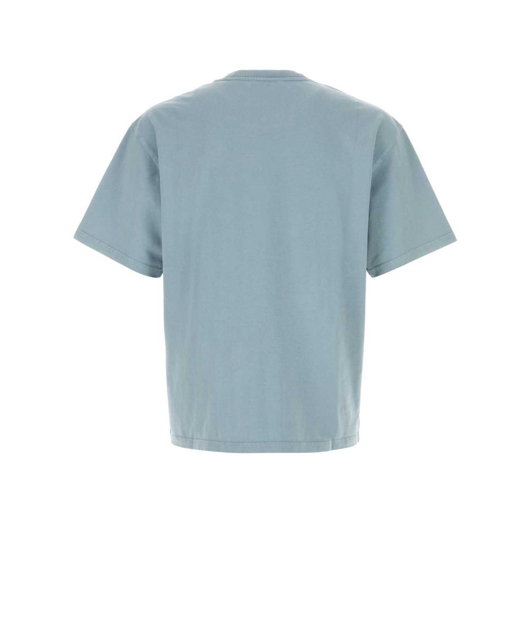 MARNI Голубая хлопковая футболка, фото 2