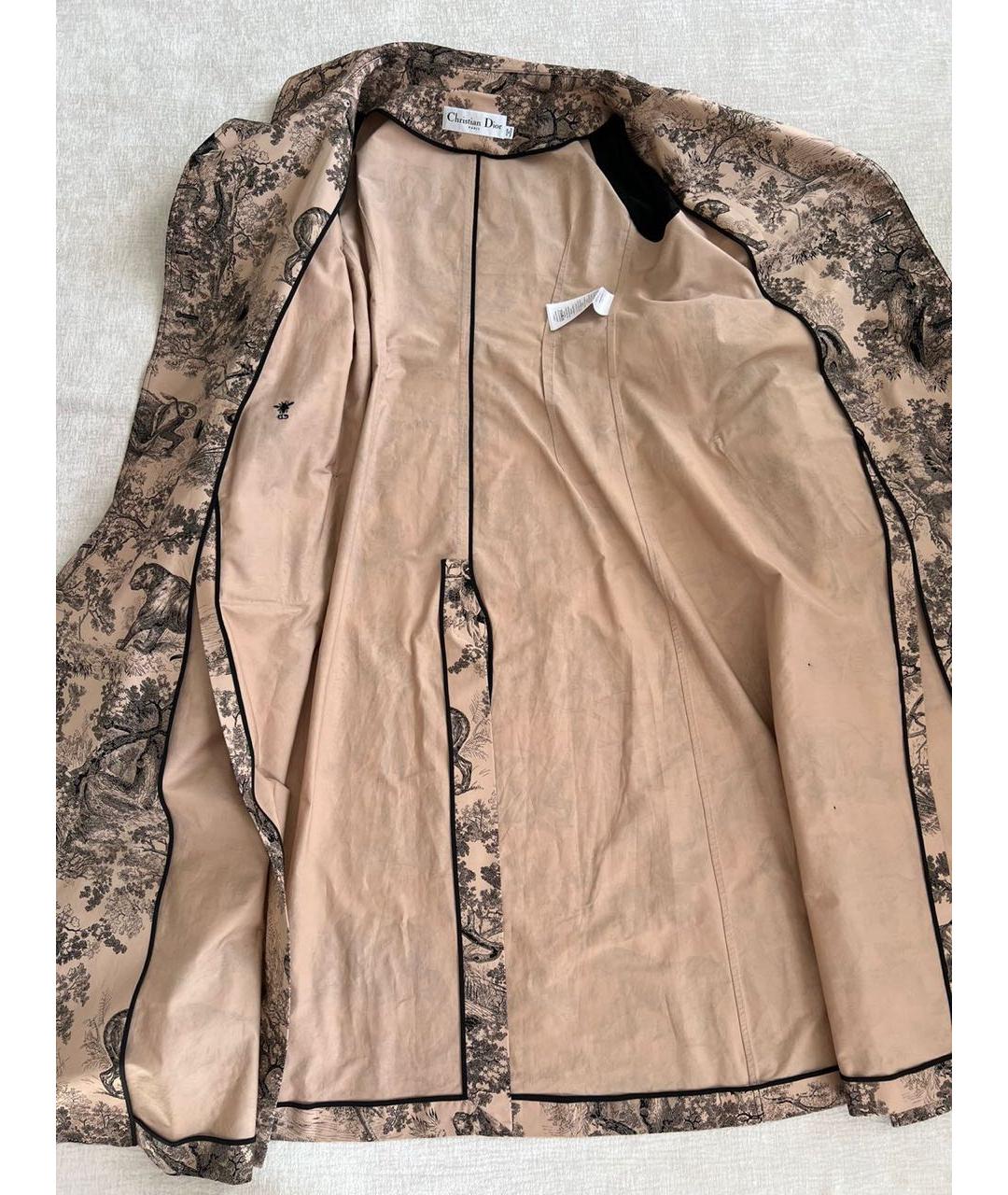 CHRISTIAN DIOR Коралловое пальто, фото 4