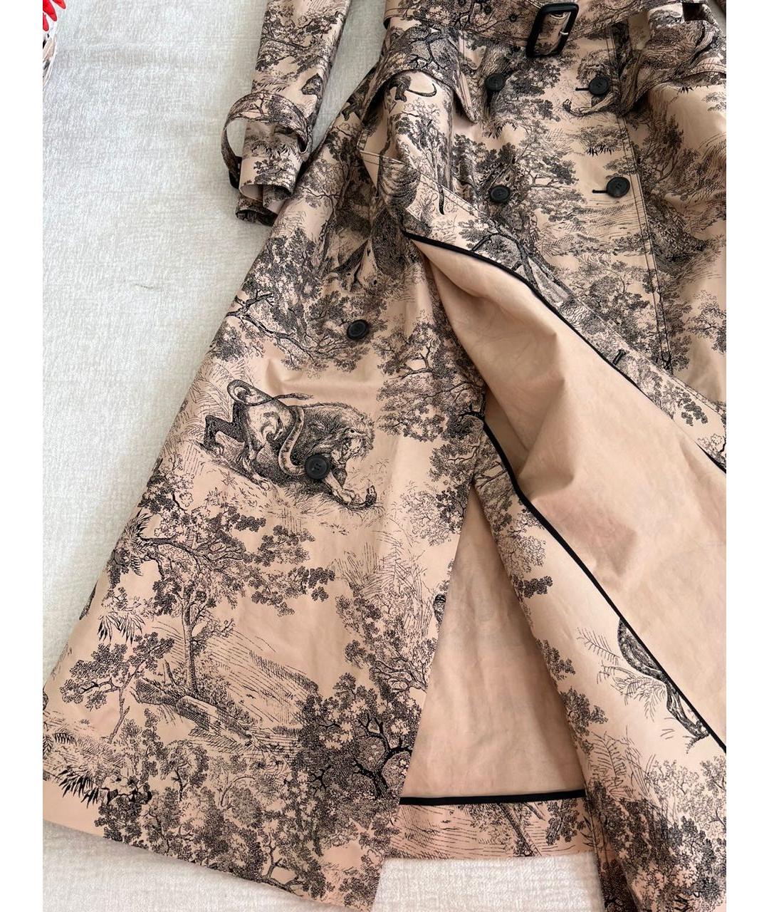 CHRISTIAN DIOR Коралловое пальто, фото 3