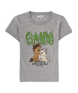 GANNI Футболка