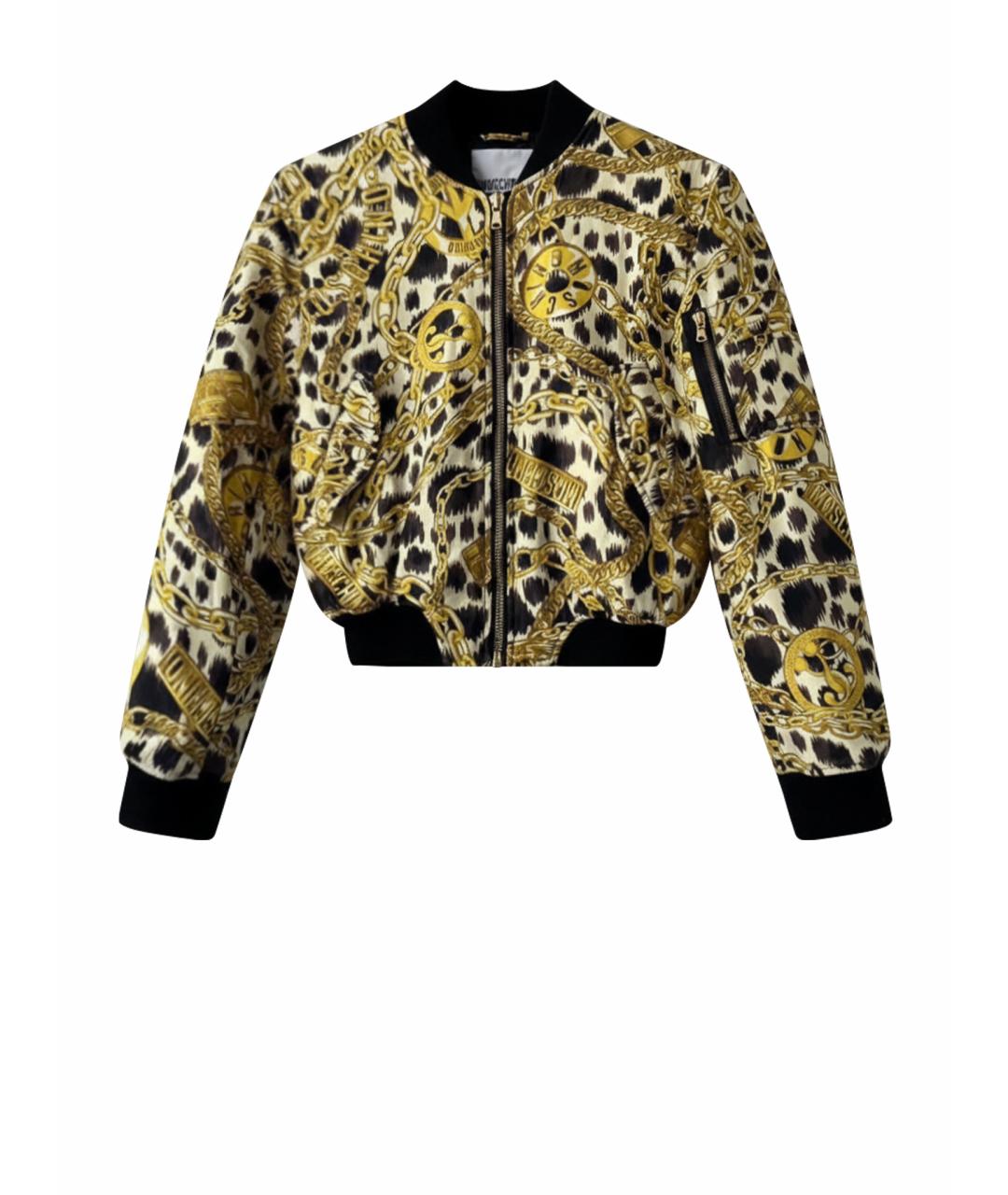 MOSCHINO Мульти полиэстеровая куртка, фото 1