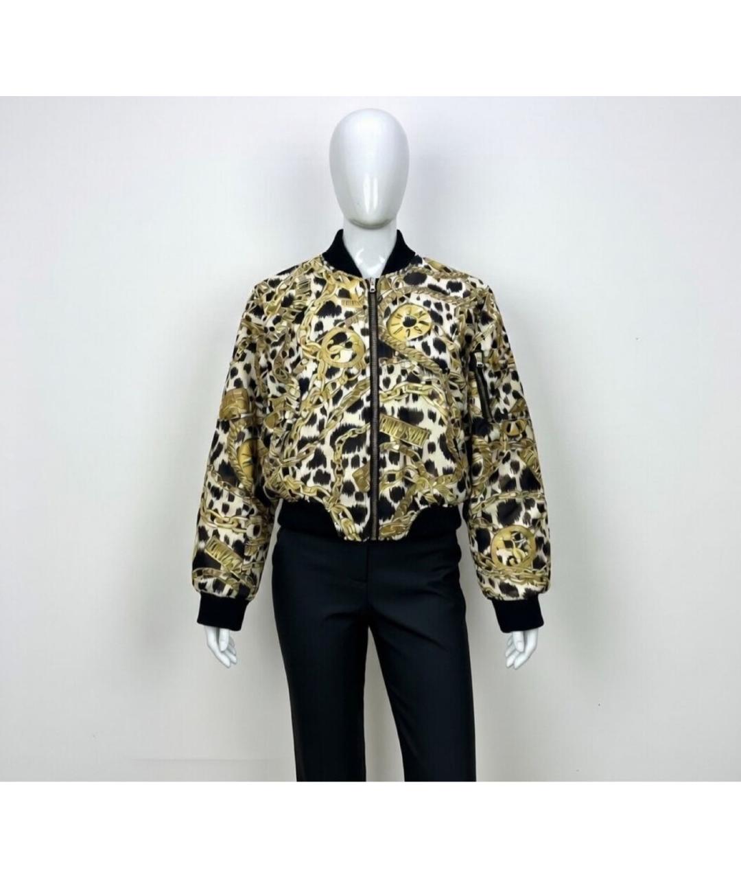 MOSCHINO Мульти полиэстеровая куртка, фото 9