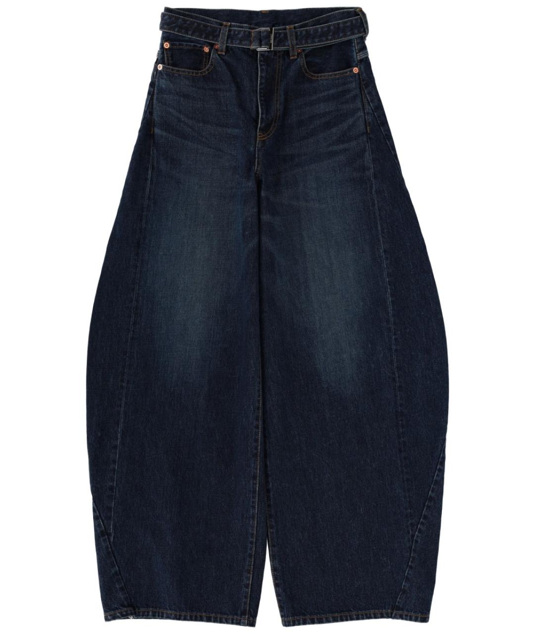 SACAI Синие прямые джинсы, фото 1