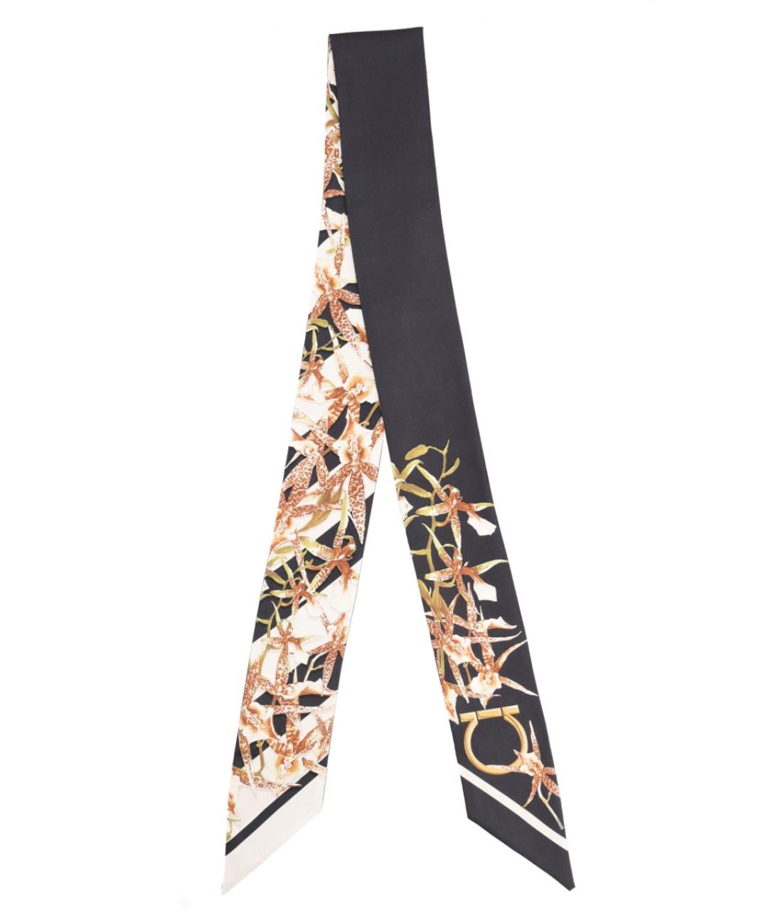 FERRAGAMO Мульти шелковый шарф, фото 2