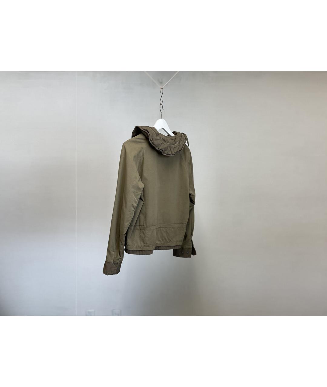 MM6 MAISON MARGIELA Хаки хлопковая куртка, фото 2