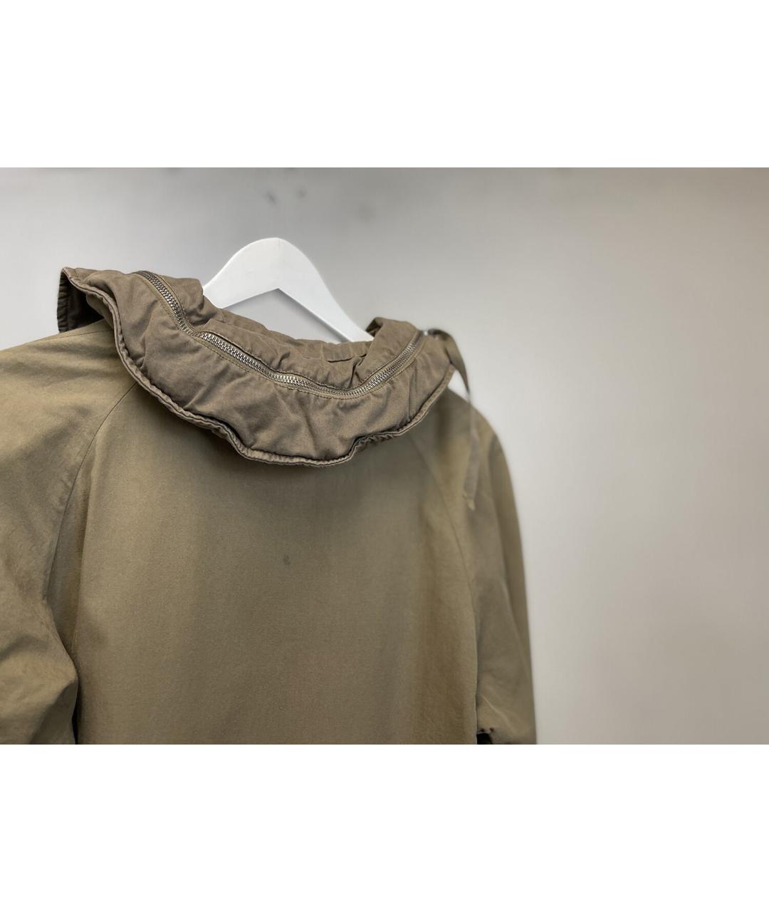 MM6 MAISON MARGIELA Хаки хлопковая куртка, фото 3