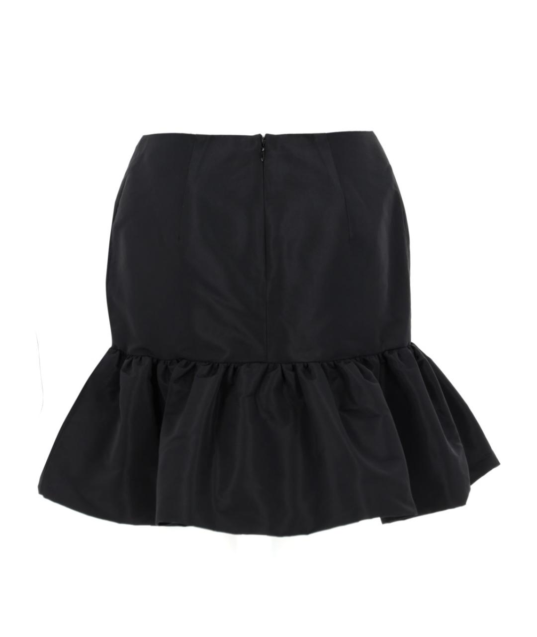 NINA RICCI Черная полиэстеровая юбка мини, фото 2