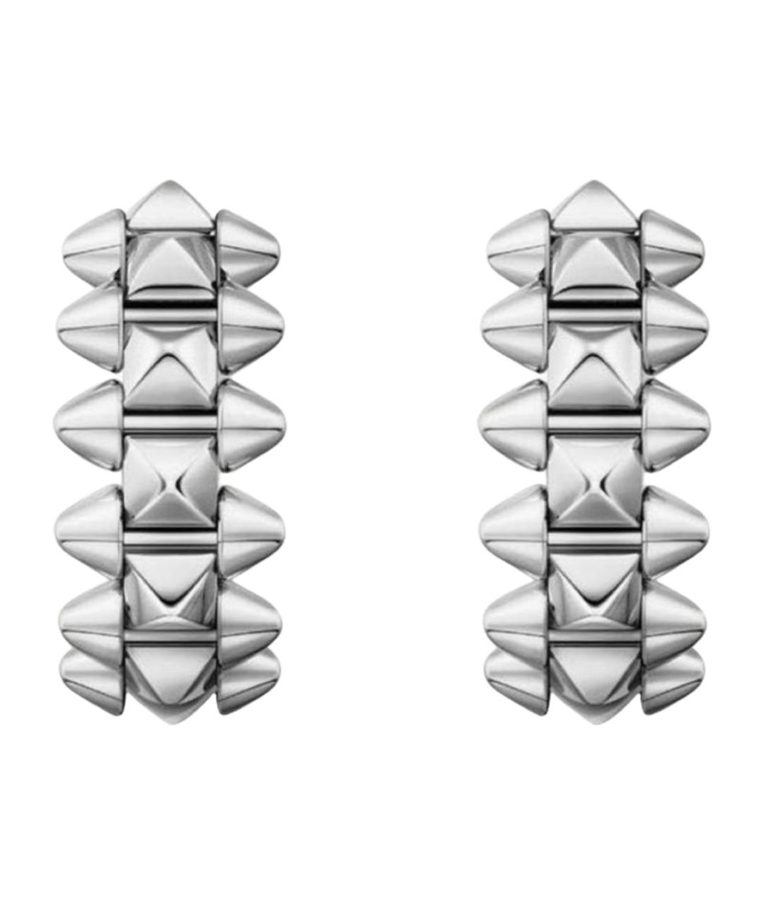 CARTIER Серебряные серьги из белого золота, фото 1