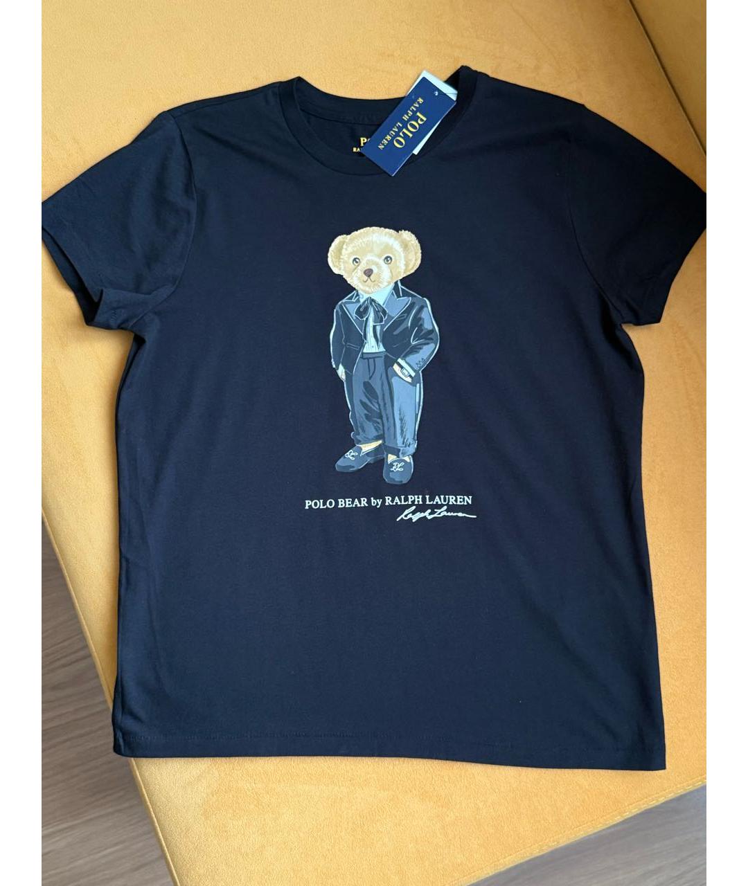 POLO RALPH LAUREN Черная хлопковая футболка, фото 9