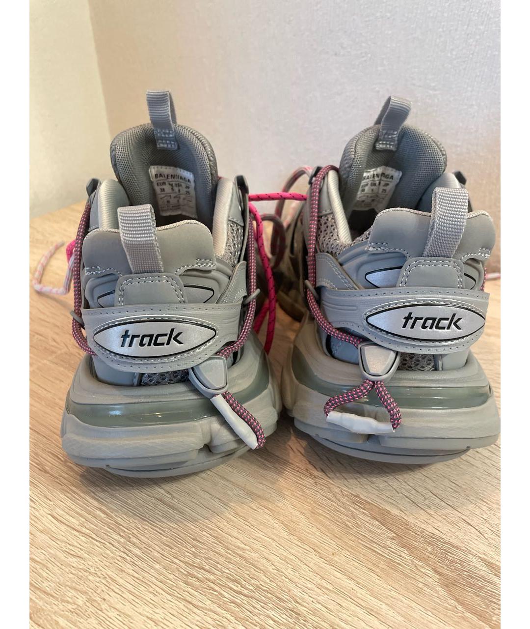 BALENCIAGA Серые кроссовки, фото 4