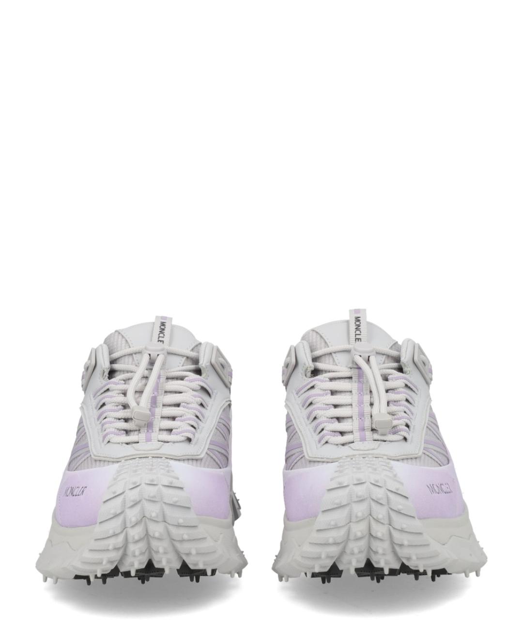 MONCLER Мульти кожаные кроссовки, фото 3