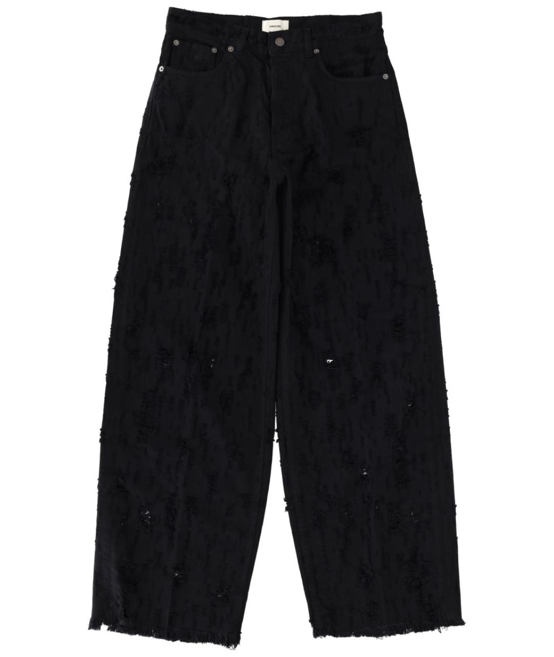 HAIKURE Черные прямые джинсы, фото 3