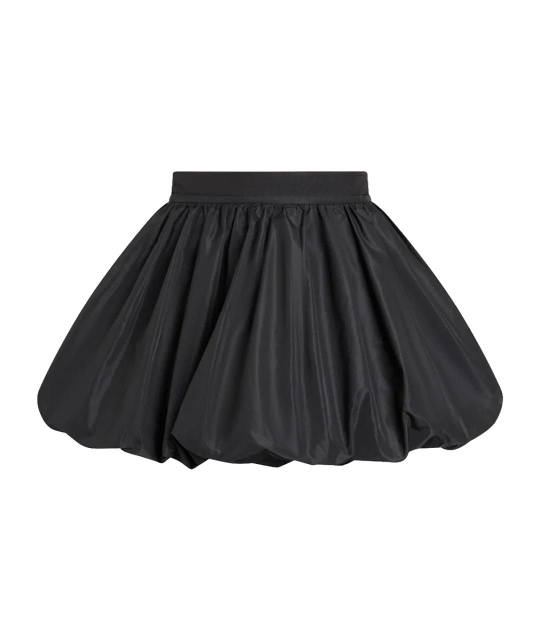 PATOU Черная полиэстеровая юбка мини, фото 1