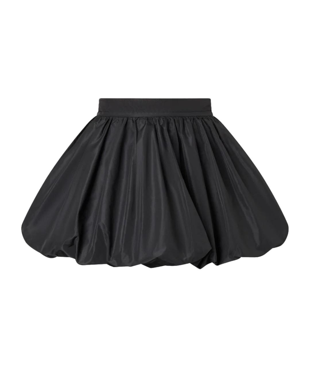 PATOU Черная полиэстеровая юбка мини, фото 2