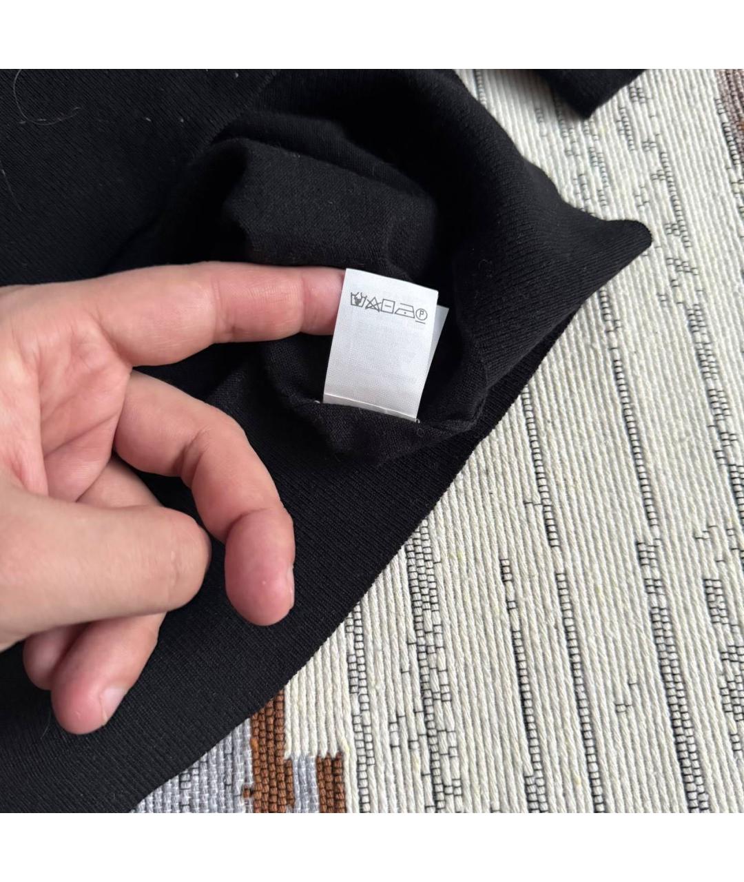 BRUNELLO CUCINELLI Черный шелковый джемпер / свитер, фото 5