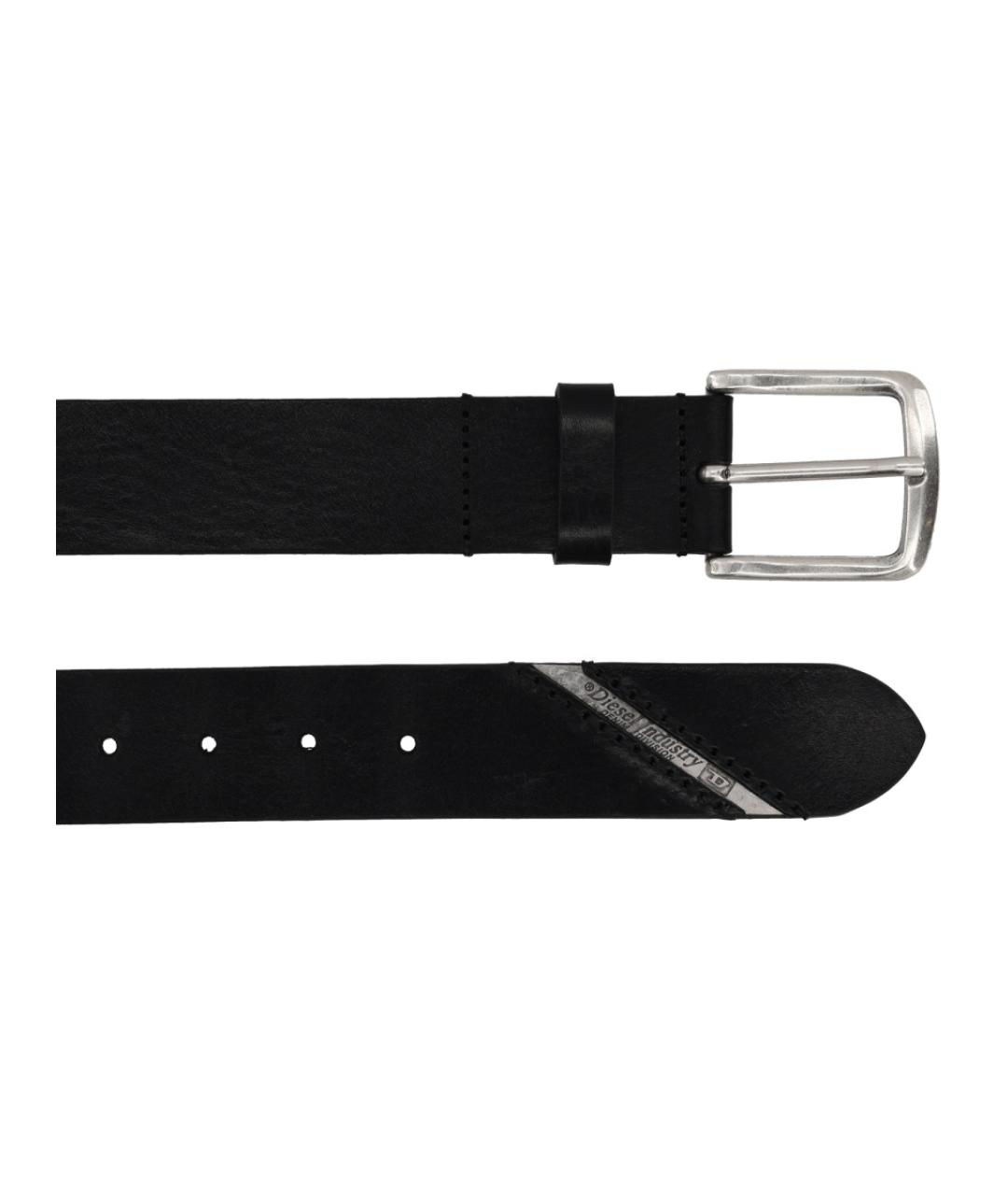 DIESEL Черный ремень, фото 3