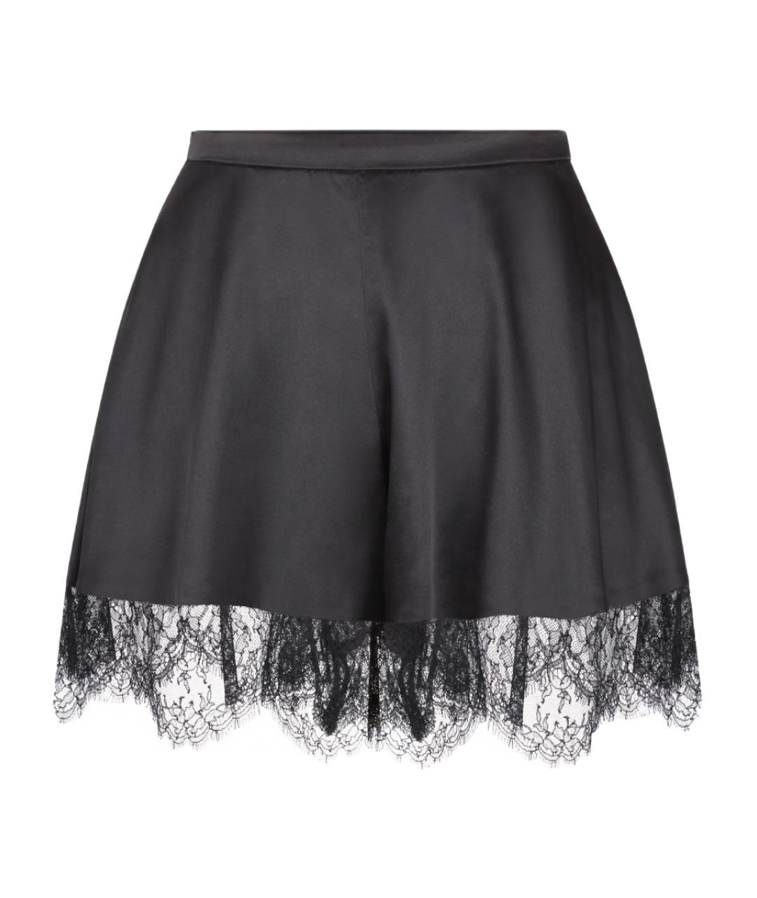 NINA RICCI Черные шелковые шорты, фото 2