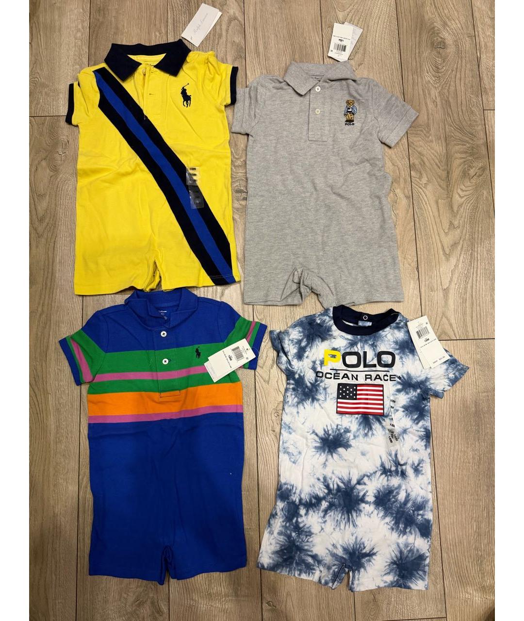 POLO RALPH LAUREN Мульти боди / песочник, фото 4