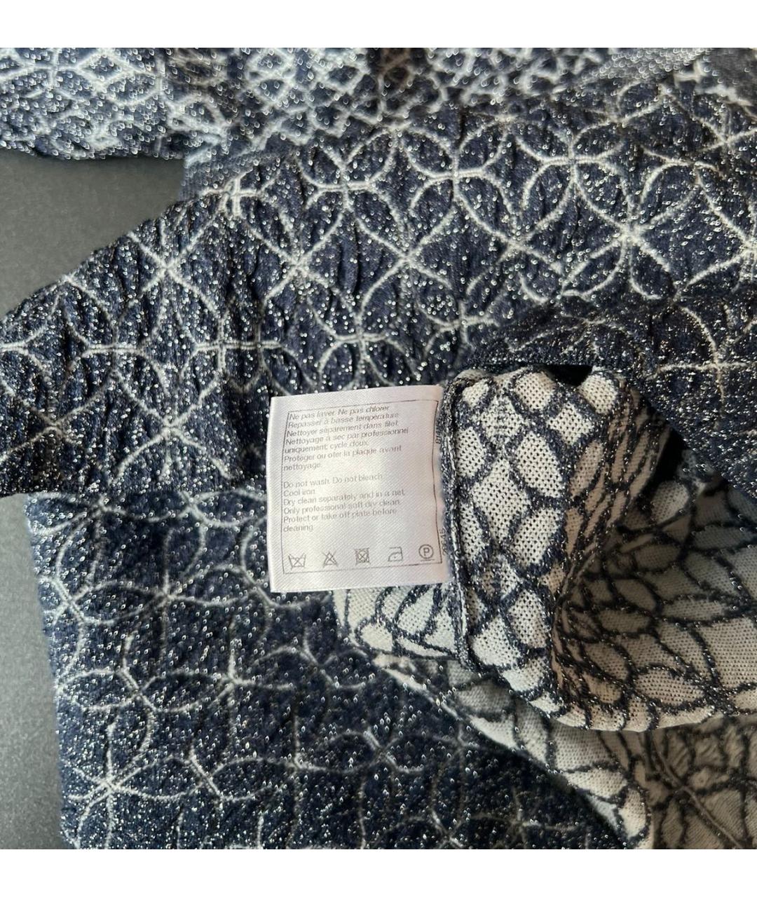 CHANEL Синий джемпер / свитер, фото 6