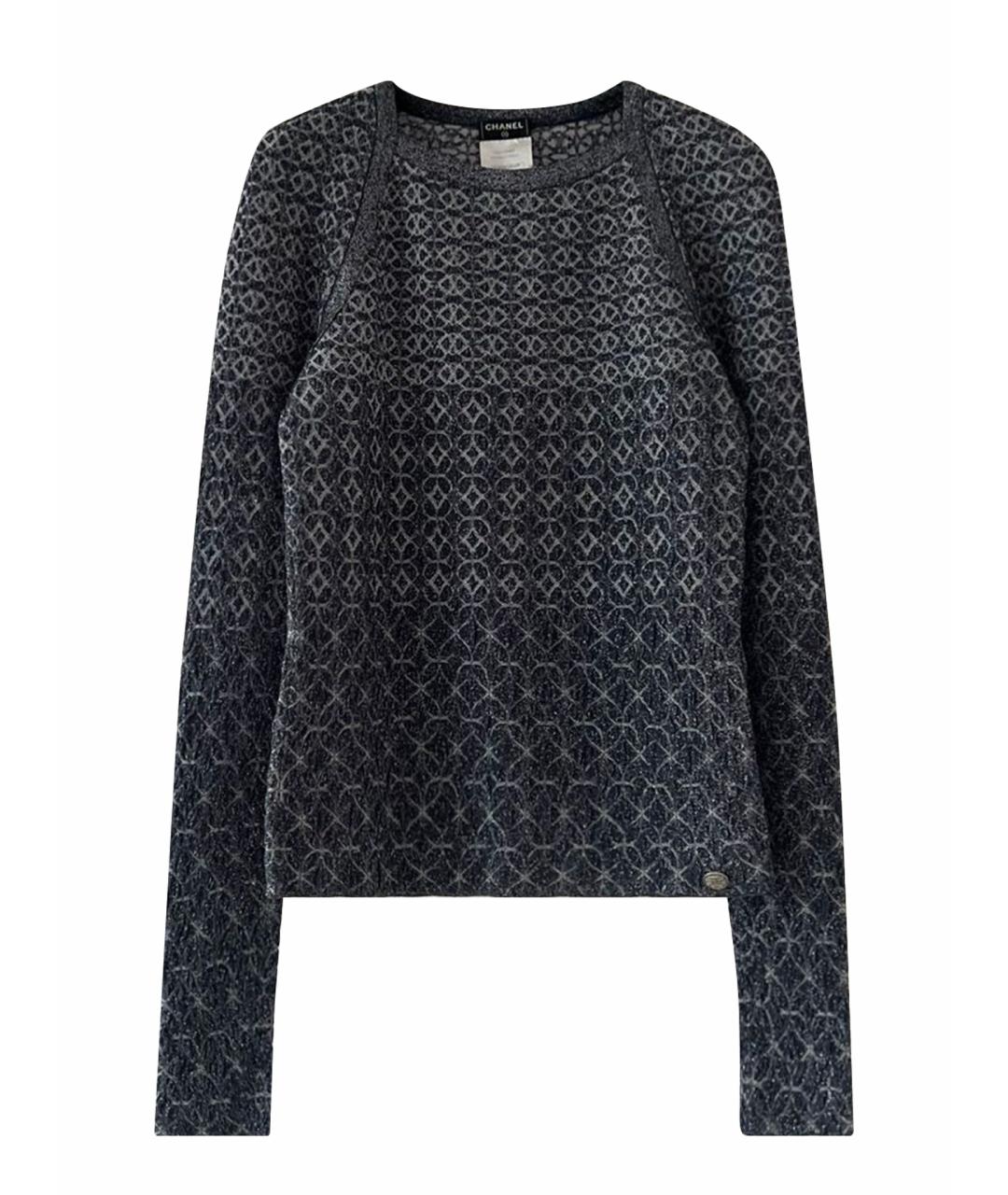 CHANEL Синий джемпер / свитер, фото 1